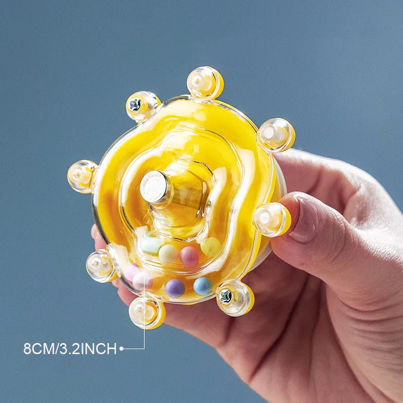 Interactive Parrot Toy – Rotating Treat Dispenser for Mental Stimulation