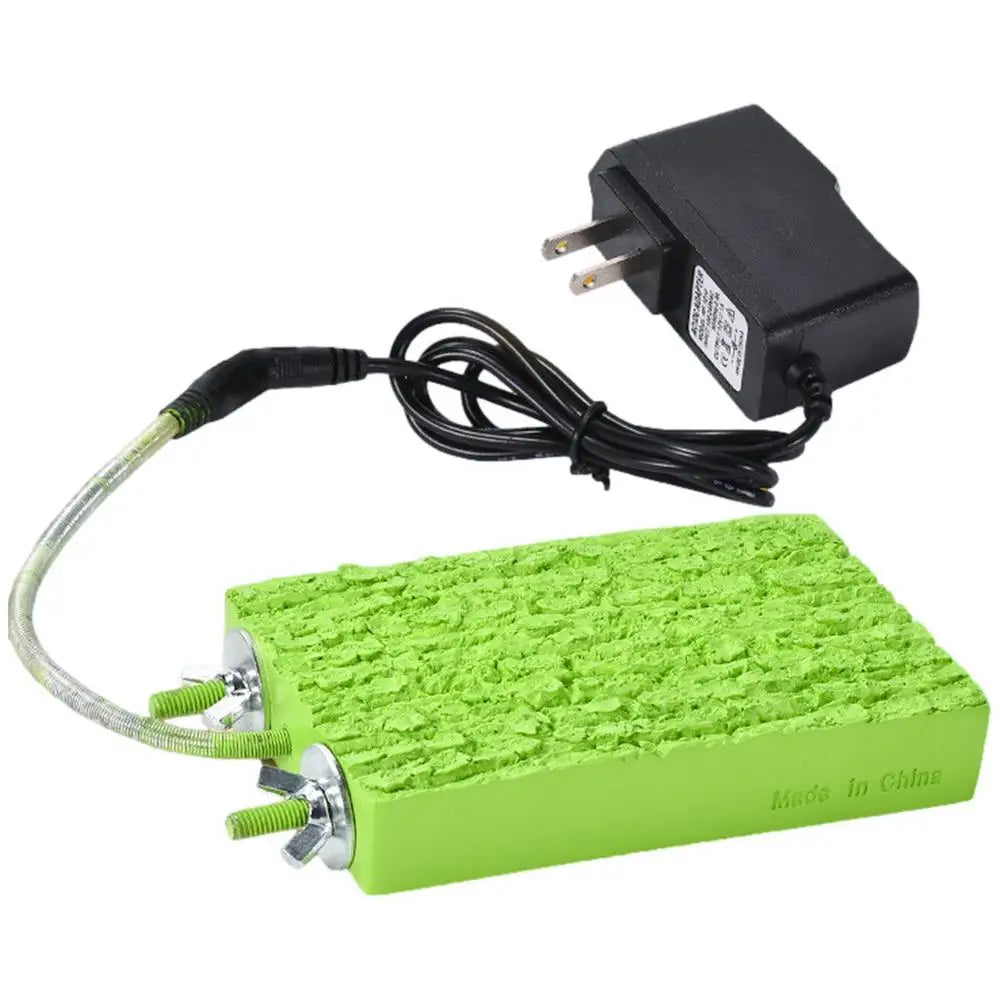 Bird Cage Heater Thermo Perch – Automatic Warmer Stand for Parrots & Small Birds