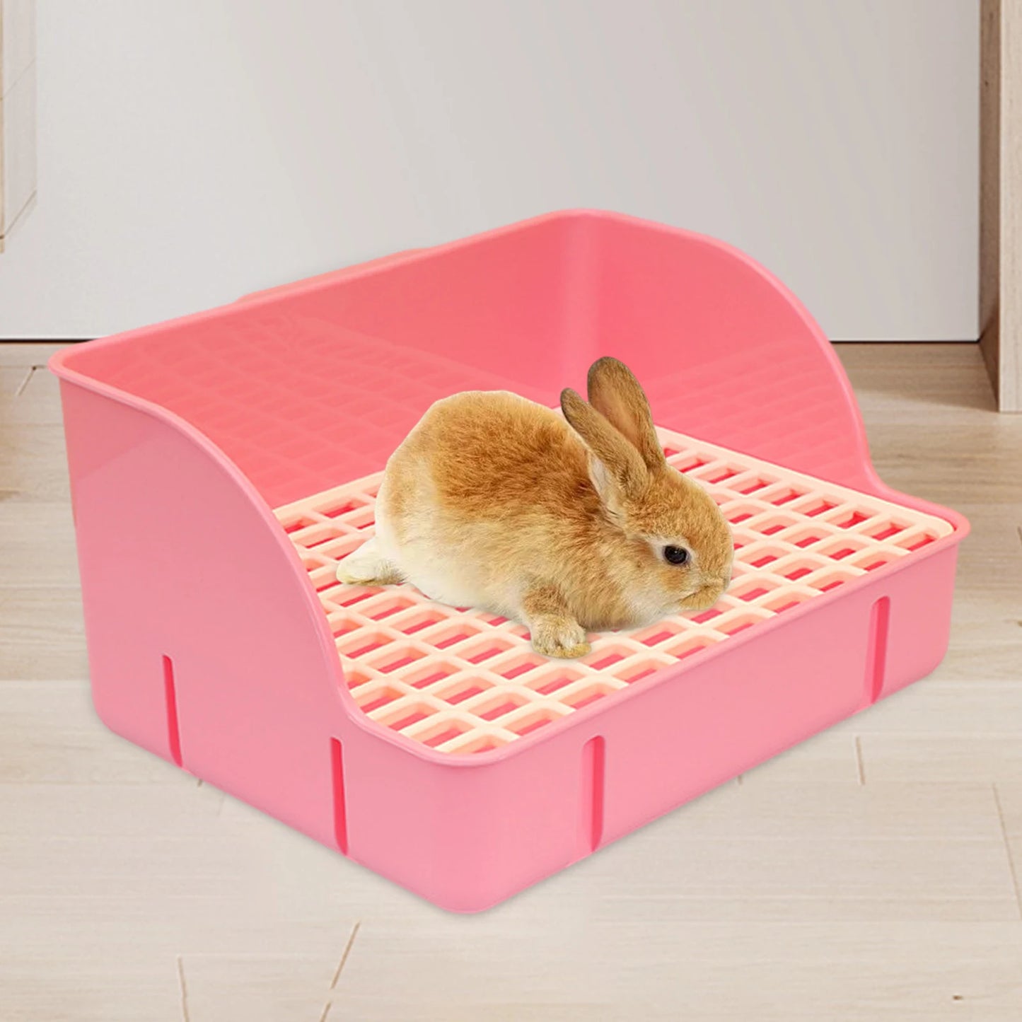 Small Animal Litter Box – Rabbit & Bunny Training Corner Tray