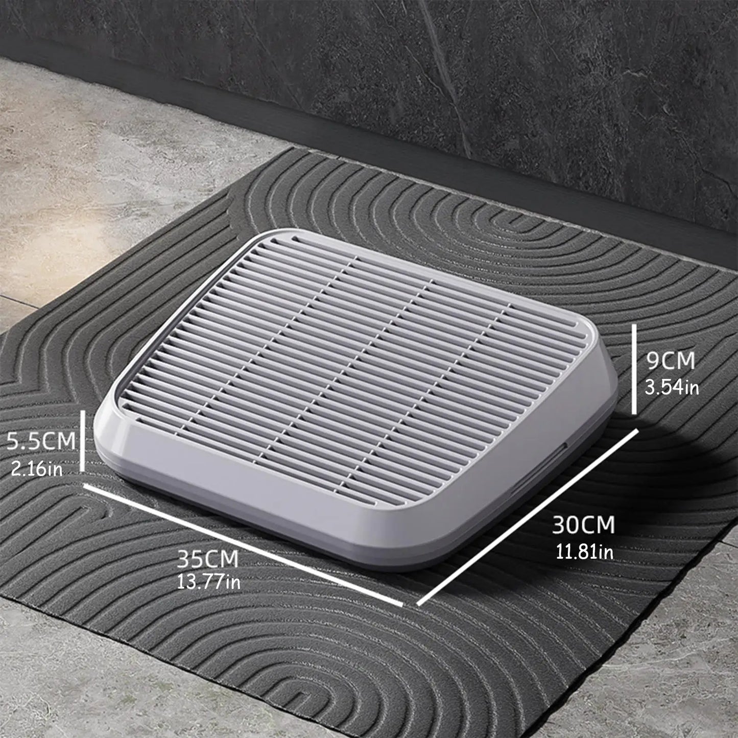 Double-Layer Cat Litter Ramp – Paw Cleaner with Filter