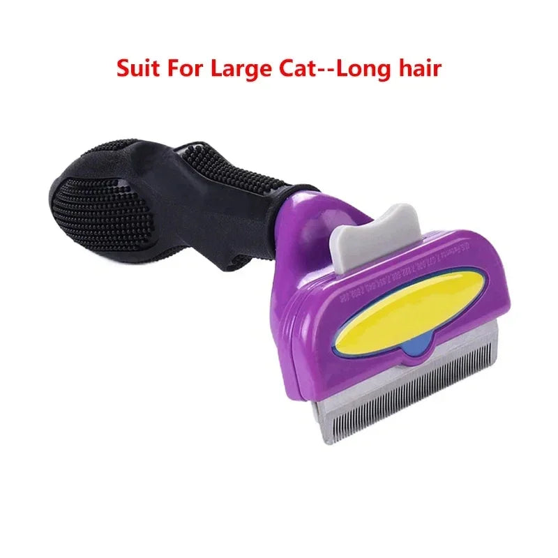 Cat & Dog Hair Removal Comb – Pet Grooming & Massage Brush