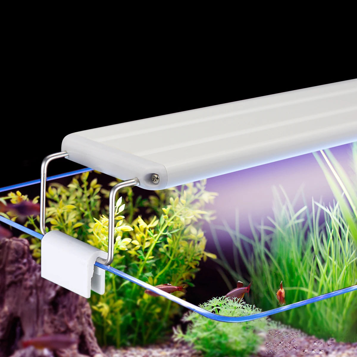 Light Aluminum Bar Full Spectrum Aquatic Plant Grow Lamp Decor