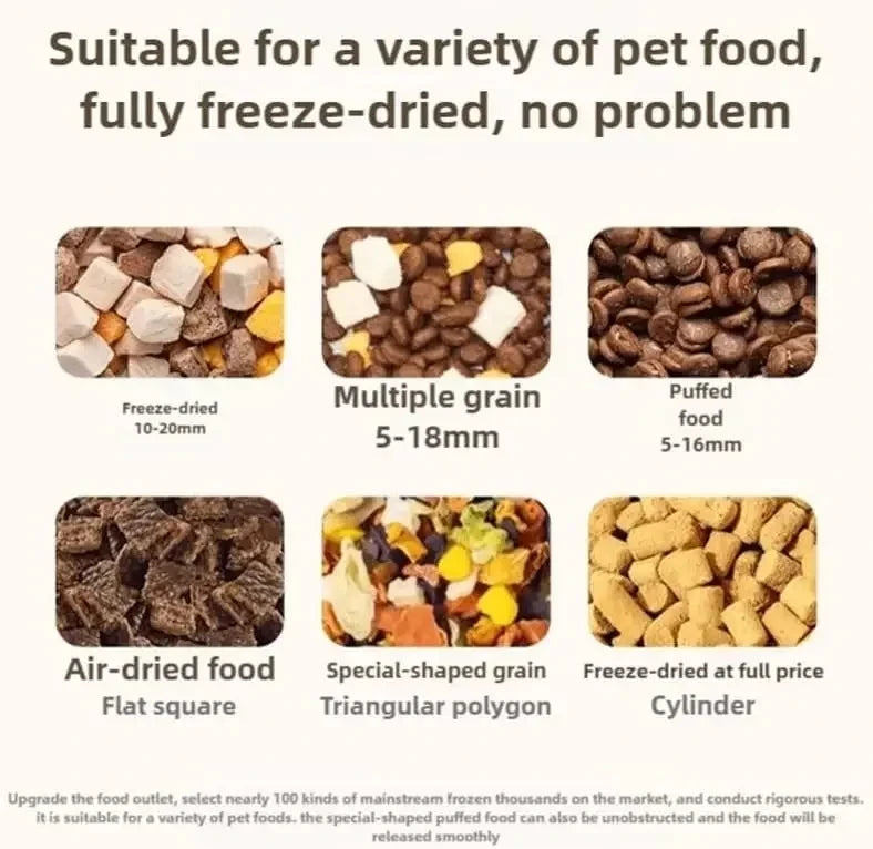 Pet Gravity Feeder & Waterer – Anti-Leak, Anti-Slip, Easy-to-Clean Bowl