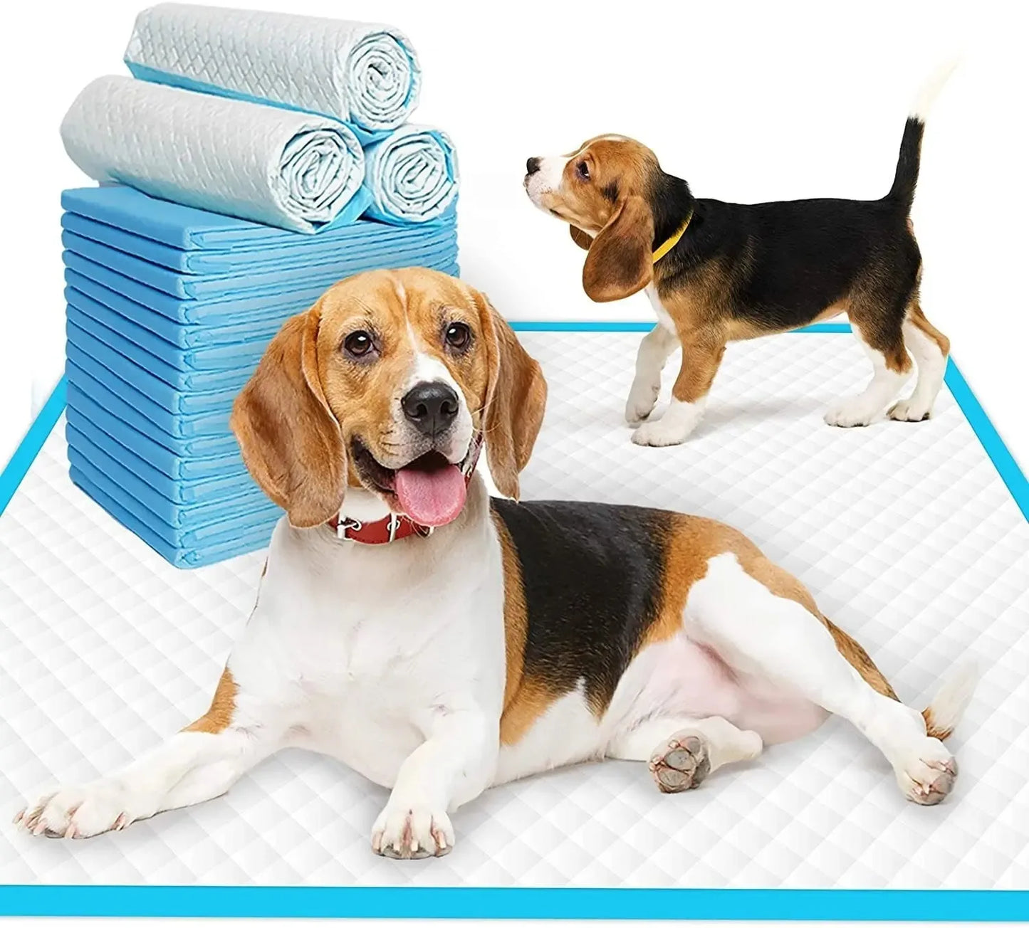 Super Absorbent Quick-Dry Pet Pee Pads – Disposable & Deodorizing