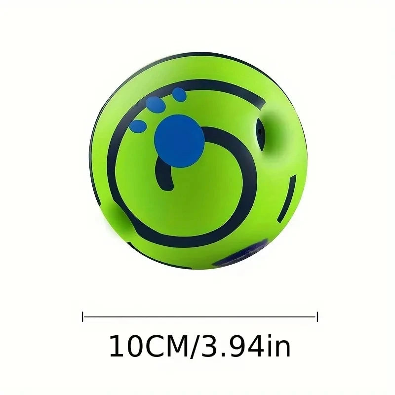 Interactive Giggle Ball – Dog IQ Training & Mental Stimulation Toy