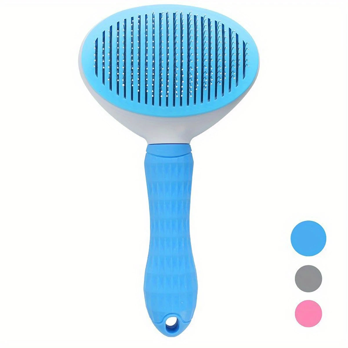 Self-Cleaning Pet Hair Remover Comb – Slicker Brush for Cats & Dogs Grooming