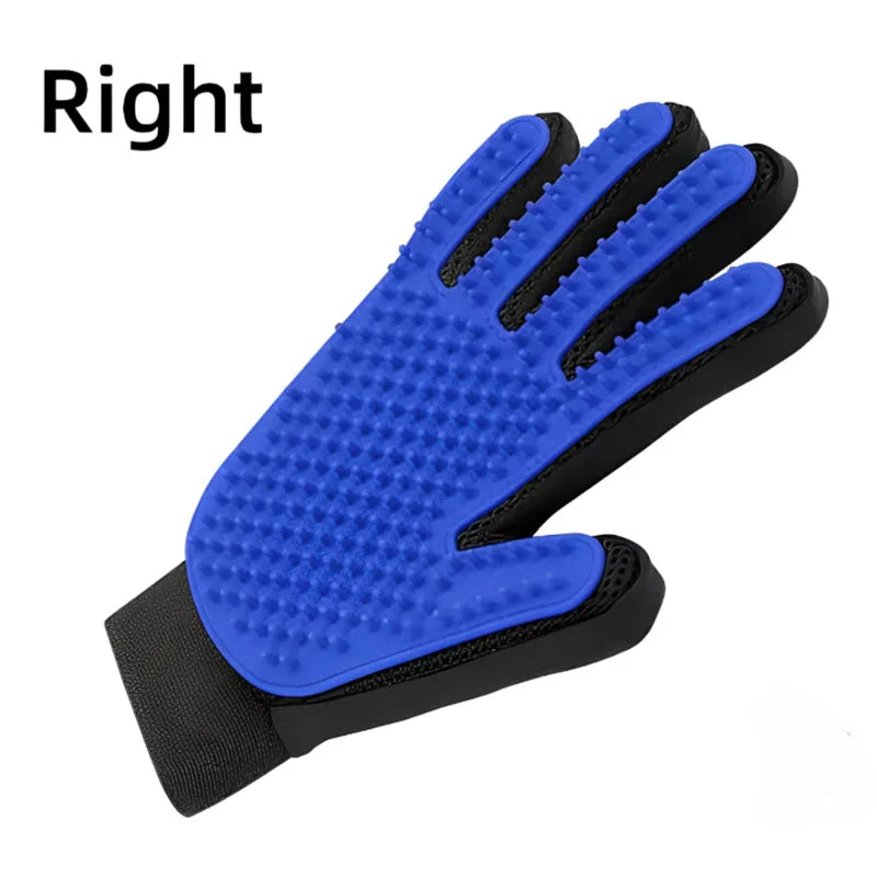 Pet Hair Removal Glove – Grooming & Deshedding Brush for Cats & Dogs
