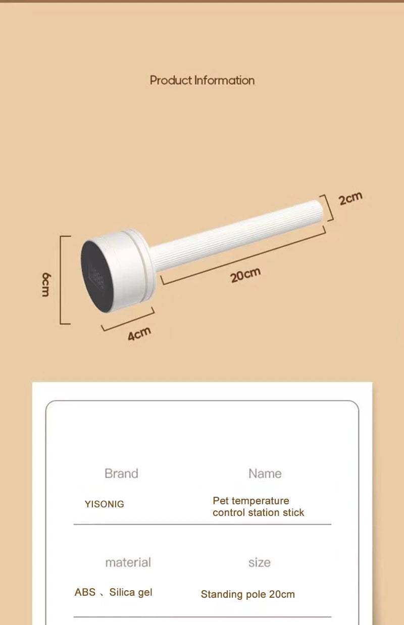 Parrot Warming Stick – Automatic Thermostat Bird Cage Heater for Winter Care