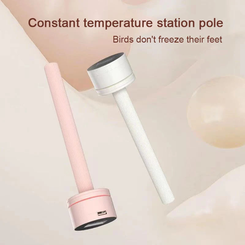 Parrot Warming Stick – Automatic Thermostat Bird Cage Heater for Winter Care