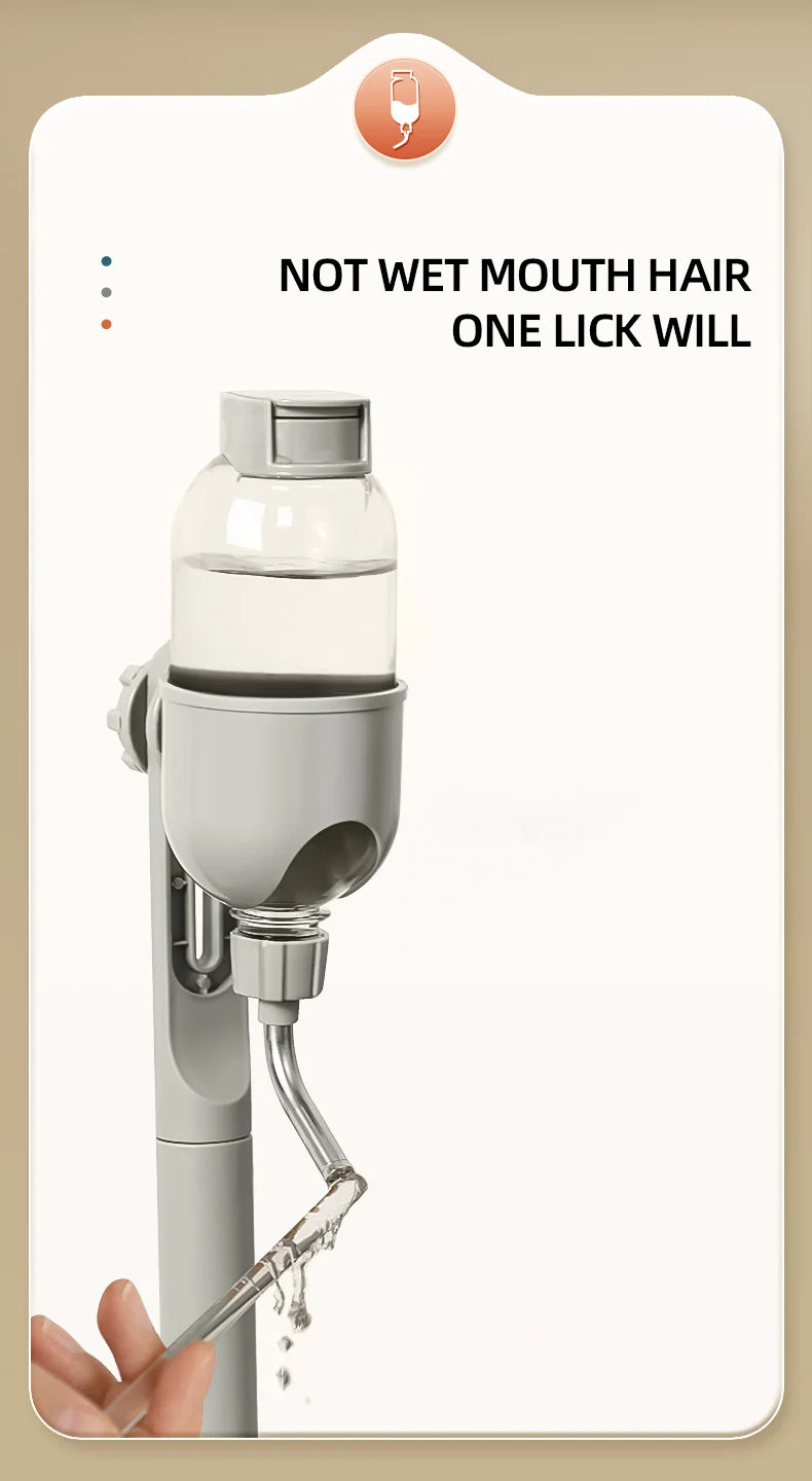 Automatic Anti-Tip Pet Feeder – Dog & Cat Water Dispenser