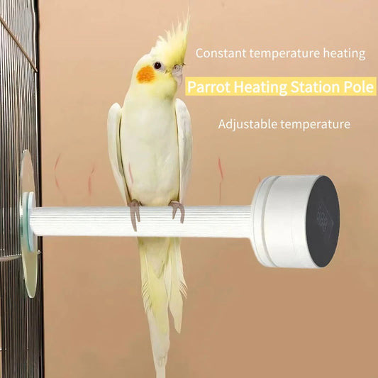 Parrot Warming Stick – Automatic Thermostat Bird Cage Heater for Winter Care