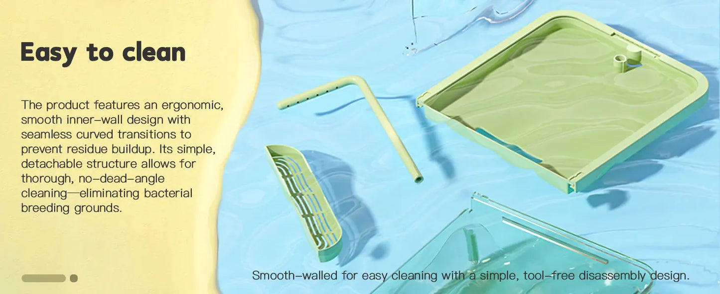 Smart Auto-Sensing Bird Bath – Hanging Circulation Shower for Parakeets & Cages