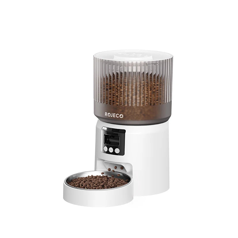 Smart Automatic Cat & Dog Feeder with 1080P HD Camera – WiFi Controlled