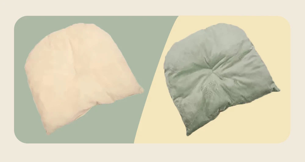 Cartoon Cat Cave Bed – Removable, Washable & Cozy Sleeping Mat for Pets