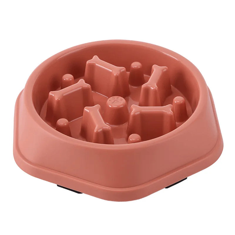 "Slow Feeder Pet Bowl – Anti-Choking, Non-Slip, Healthy"