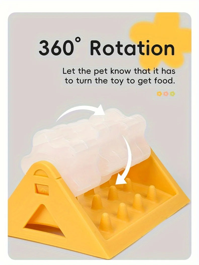 Dog Food Dispenser Toy – Interactive Puzzle, Slow Feeder & Durable PP