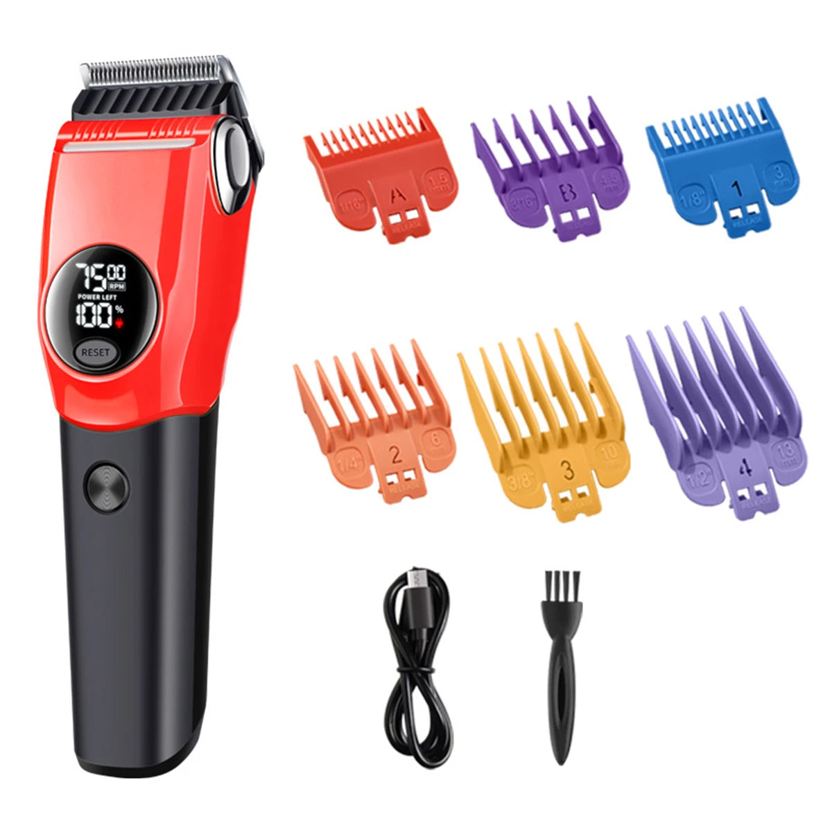 Electric Dog Grooming Clipper – Professional Cordless Pet Hair Trimmer