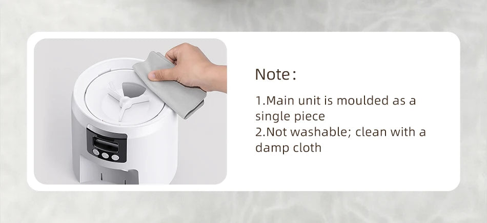 Smart Automatic Cat & Dog Feeder with 1080P HD Camera – WiFi Controlled