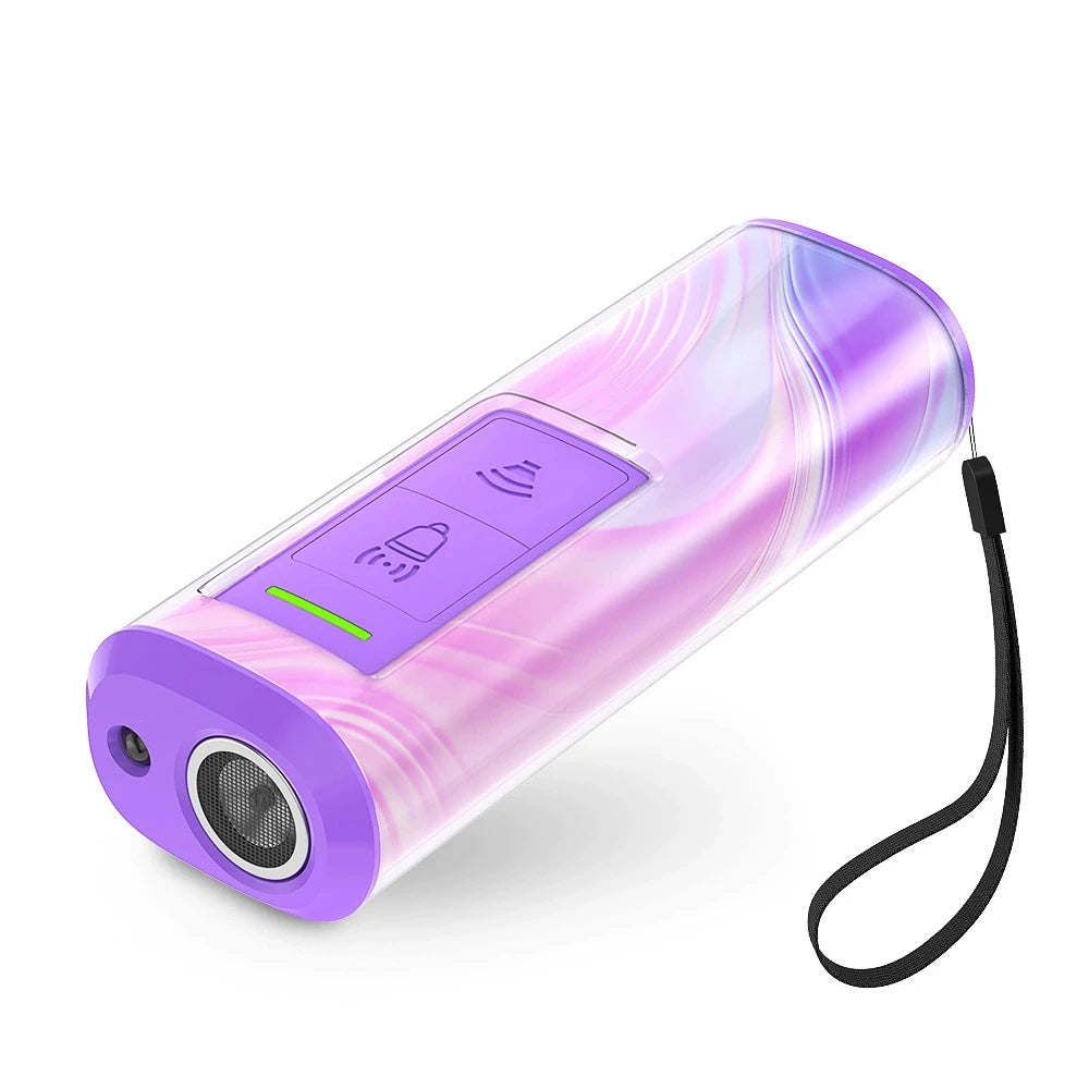 2025 Dog Ultrasonic Repeller Release Pet Training Rechargeable Anti Dog Bark Bite PortableDevice LED Flashlight Dog Repellent