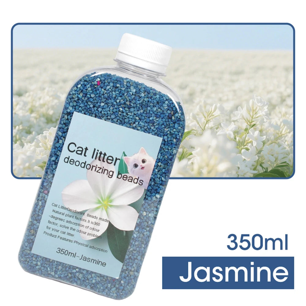 Non-Toxic Cat Litter Deodorizer – Odor Beads for Cats & Kittens