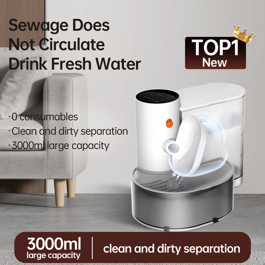 Pethiphop Smart Water Fountain – Wireless, Fresh, Automatic Flow