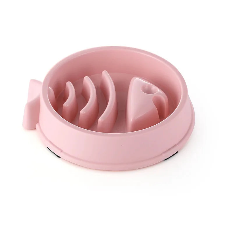 "Slow Feeder Pet Bowl – Anti-Choking, Non-Slip, Healthy"