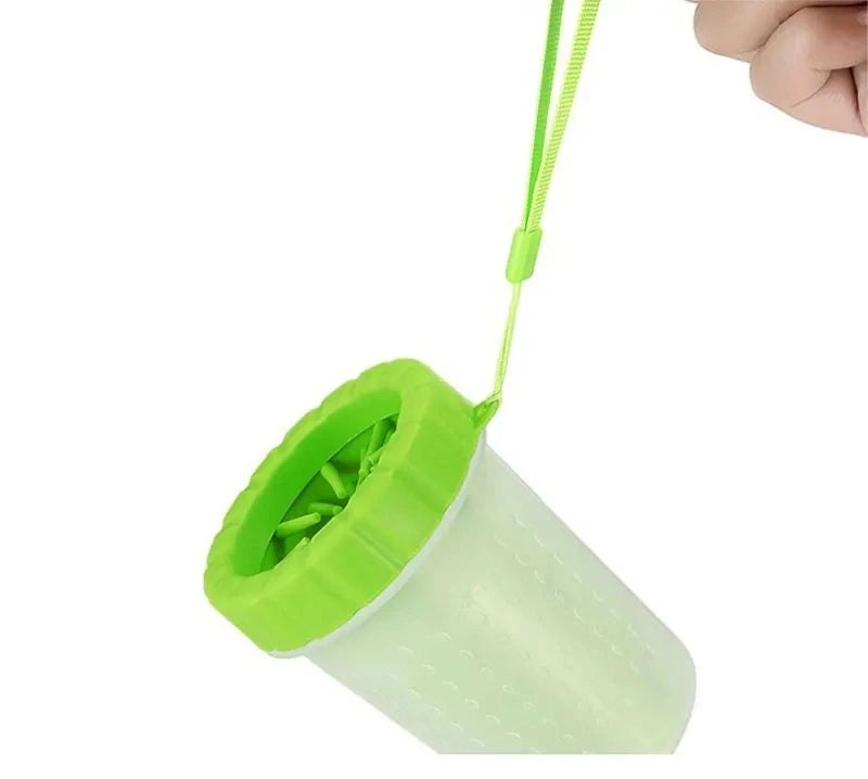 Portable Pet Paw Cleaner – Automatic Foot Washing Cup for Cats & Dogs