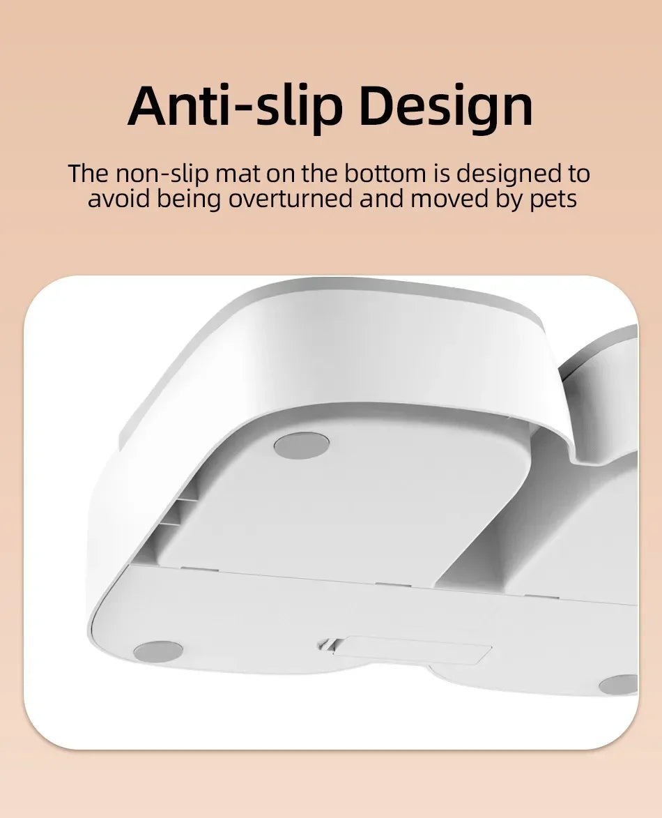 2-Meal Automatic Pet Feeder – Smart Dual Bowls for Dogs & Cats