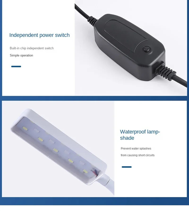 Extensible Clip Lamp Fish tank lighting