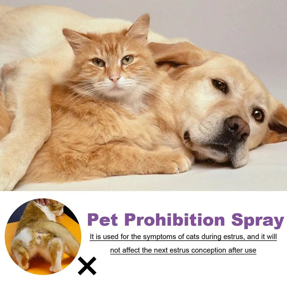 Pet Calming Spray – Pheromone Anxiety Relief for Cats & Dogs, Reduce Stress & Agitation