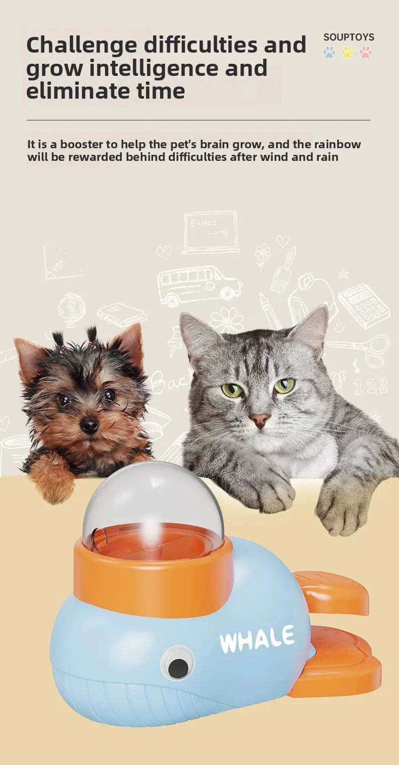 Interactive Slow Feed Treat Dispenser – Puzzle Toy for Dogs & Cats