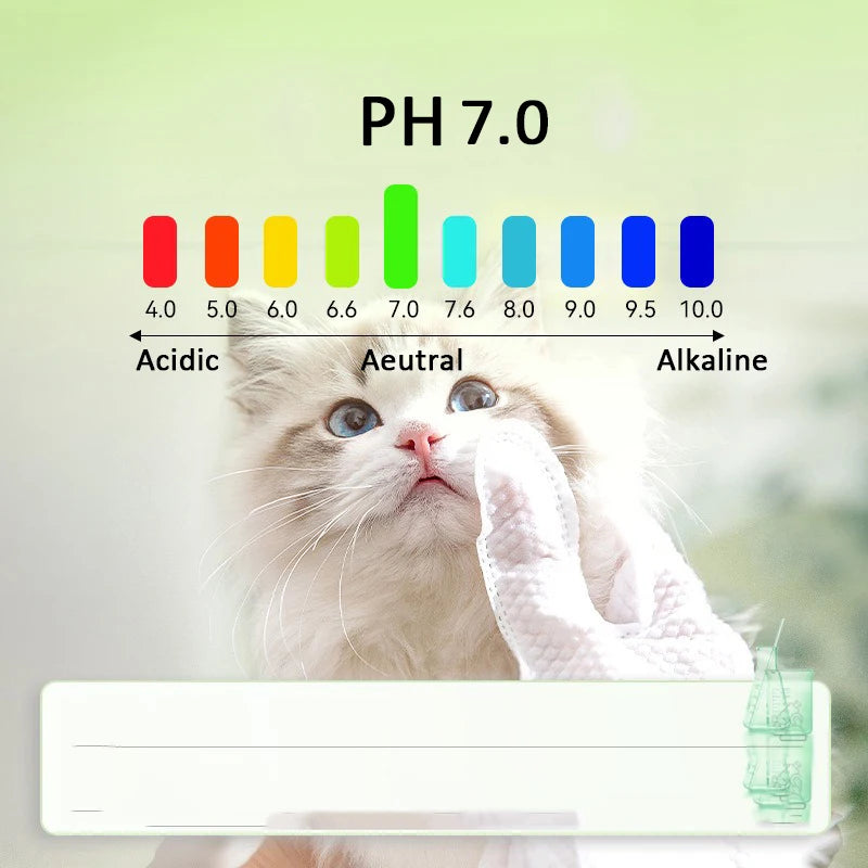 Pet Wash Cleaning Gloves for Cats & Dogs – 6pcs Deodorizing Bath & Grooming Wipes