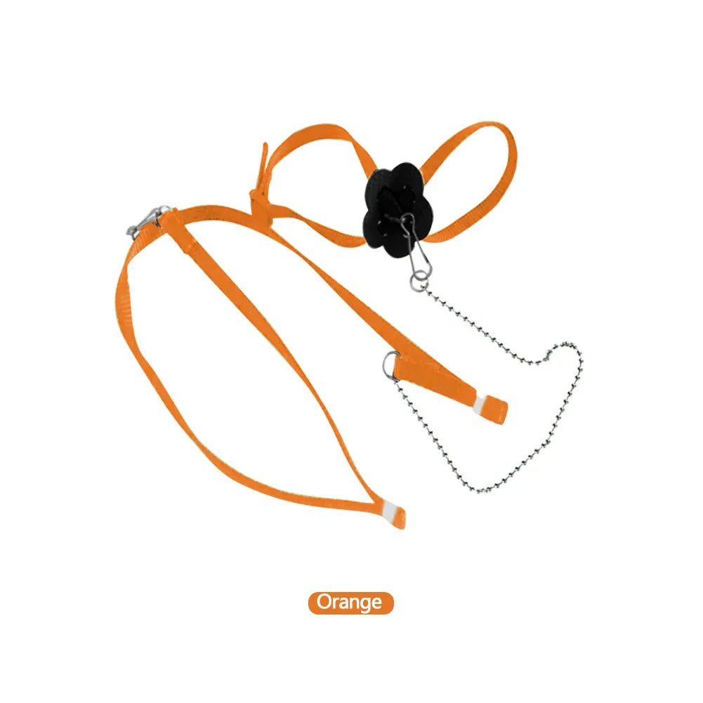 Anti-Bite Reptile Harness & Leash – Adjustable Walking Rope for Lizards
