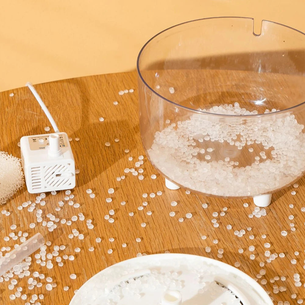 "Automatic Cat Water Fountain – Quiet USB Filtered 1200ml"