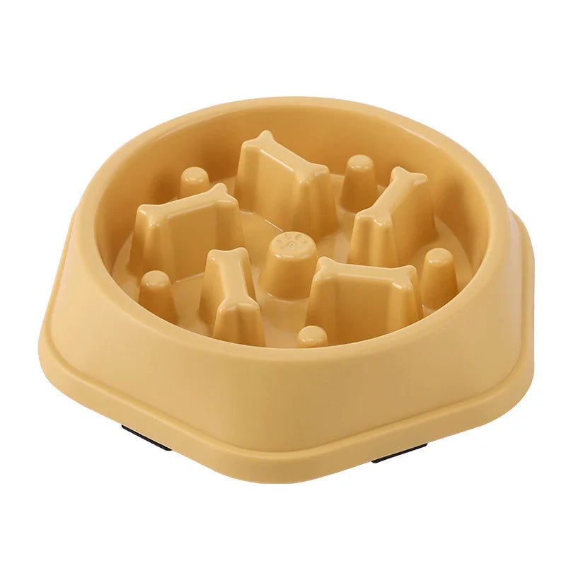 "Slow Feeder Pet Bowl – Anti-Choking, Non-Slip, Healthy"