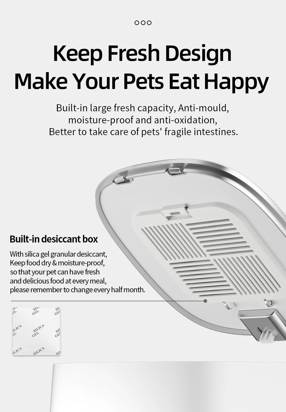 WiFi Smart Pet Feeder – Automatic Kibble Dispenser for Cats & Dogs