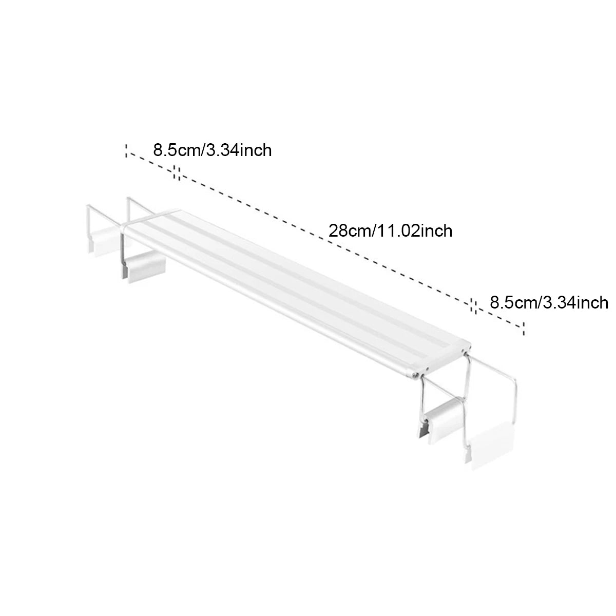 Light Aluminum Bar Full Spectrum Aquatic Plant Grow Lamp Decor