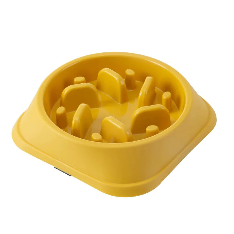 "Slow Feeder Pet Bowl – Anti-Choking, Non-Slip, Healthy"