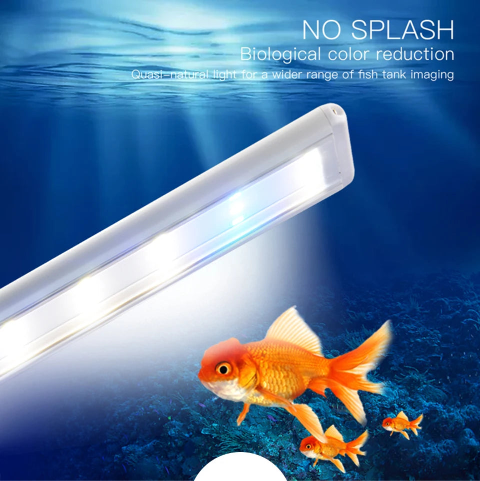 Light Aluminum Bar Full Spectrum Aquatic Plant Grow Lamp Decor