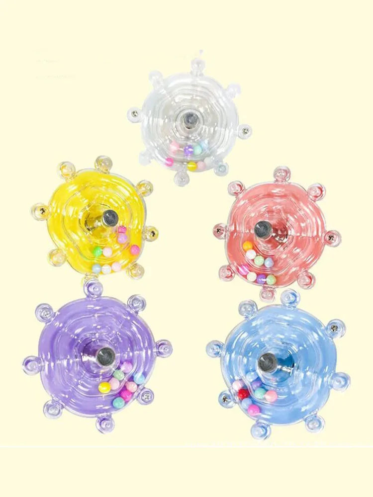 Interactive Parrot Toy – Rotating Treat Dispenser for Mental Stimulation