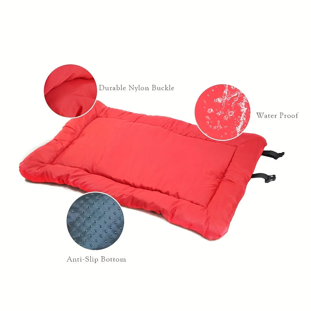 Outdoor Dog & Cat Bed – Waterproof, Anti-Slip & Washable Cushion
