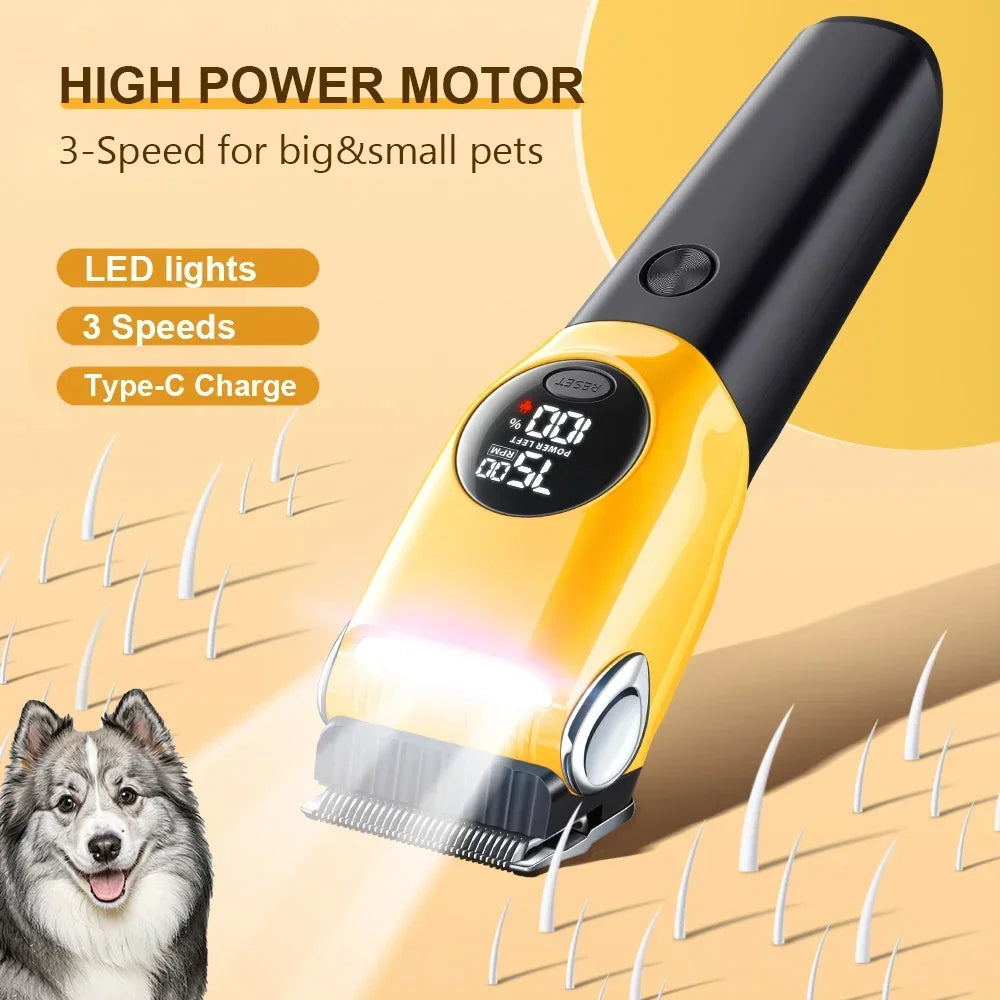 Professional Pet Hair Clipper – Dog, Cat & Puppy Grooming Kit