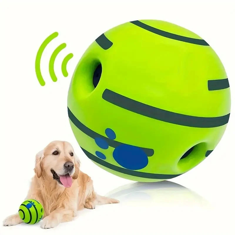 Interactive Giggle Ball – Dog IQ Training & Mental Stimulation Toy
