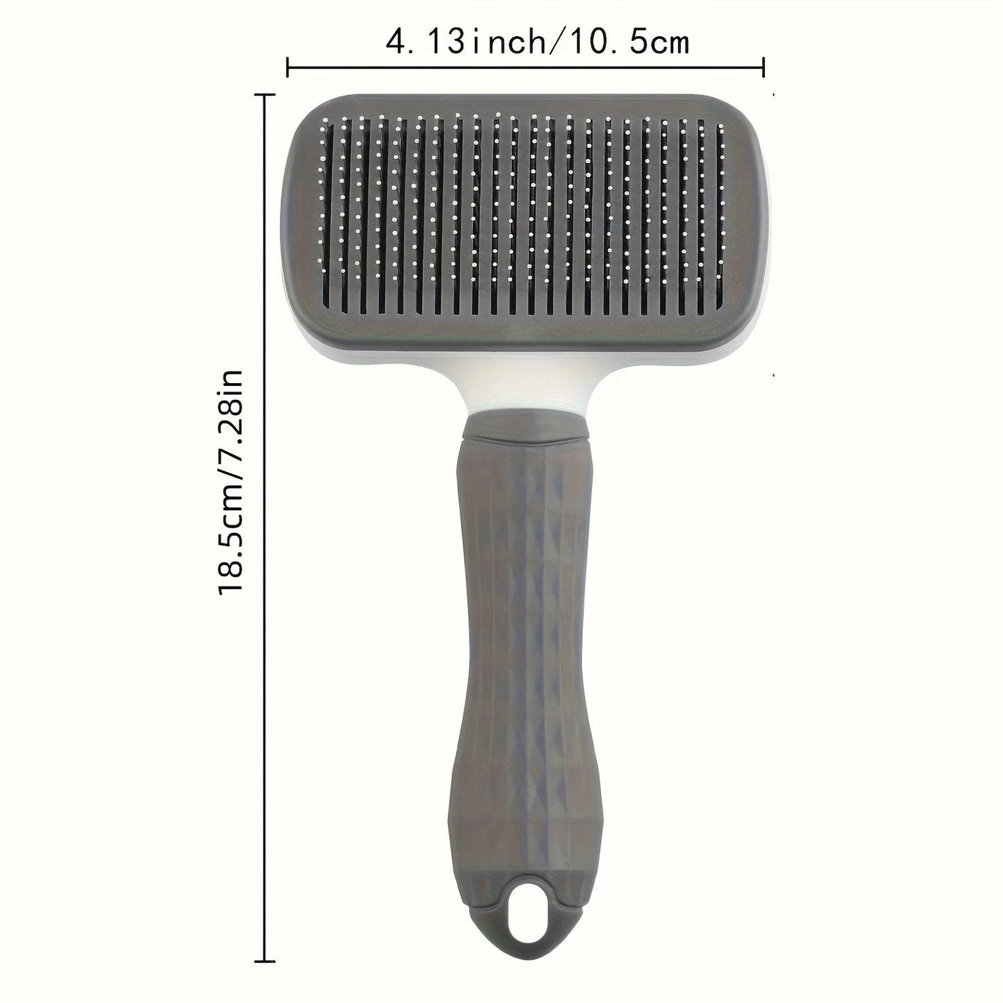 Self-Cleaning Pet Hair Remover Comb – Slicker Brush for Cats & Dogs Grooming