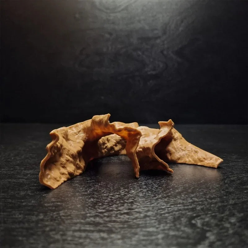 Reptile Cave – Hiding Hole, Basking Spot & Terrain Divider for Terrariums