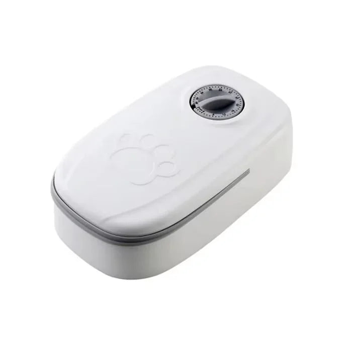 2-Meal Automatic Pet Feeder – Smart Dual Bowls for Dogs & Cats