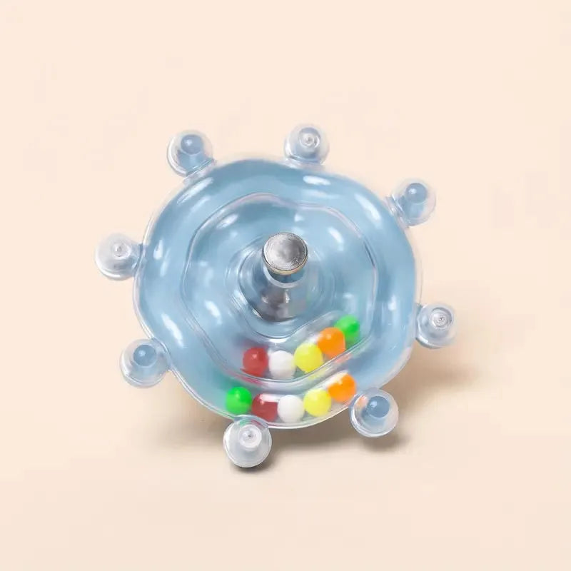Interactive Parrot Toy – Rotating Treat Dispenser for Mental Stimulation