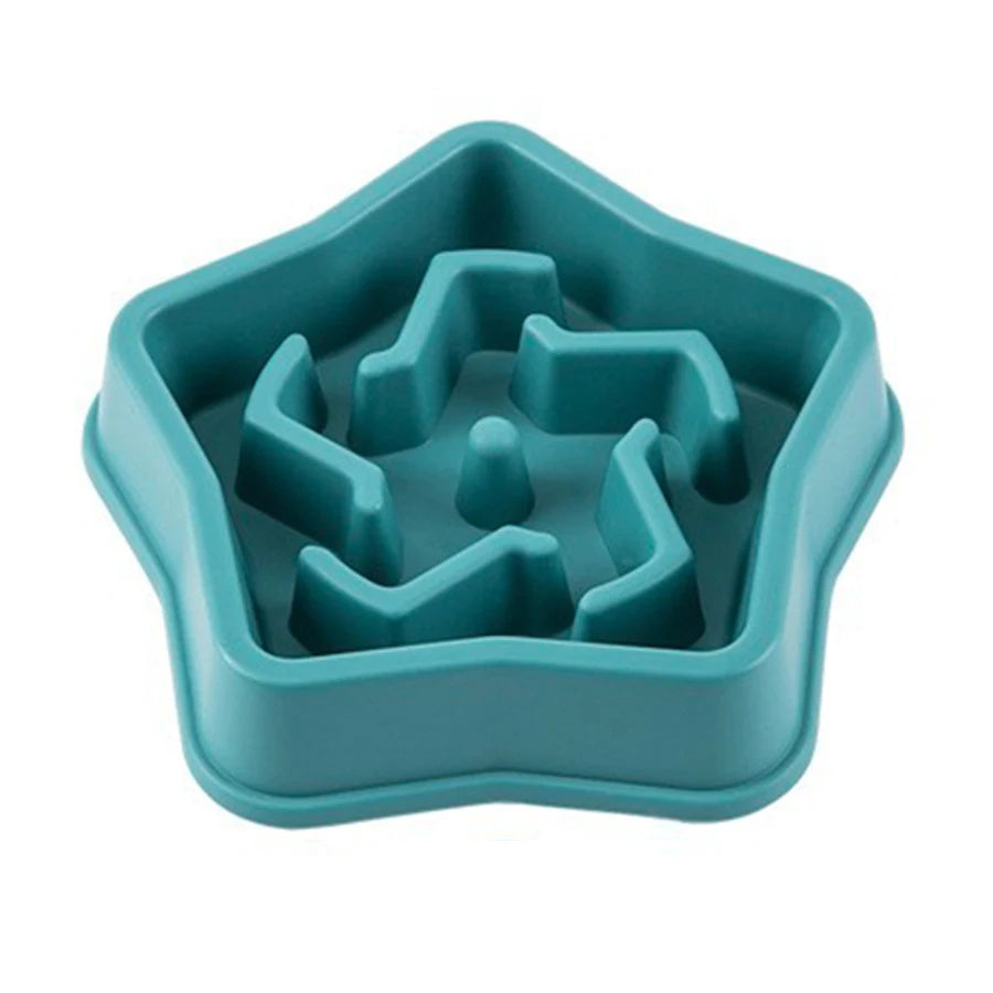 "Slow Feeder Dog Bowl – Anti-Choke Cloud Shape for Large Dogs"