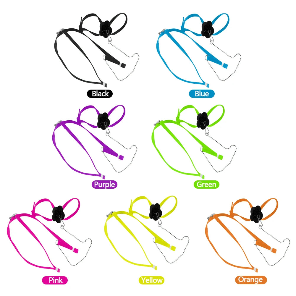 Adjustable Reptile Lizard Harness & Leash – Anti-Bite Chest Strap for Training & Walking