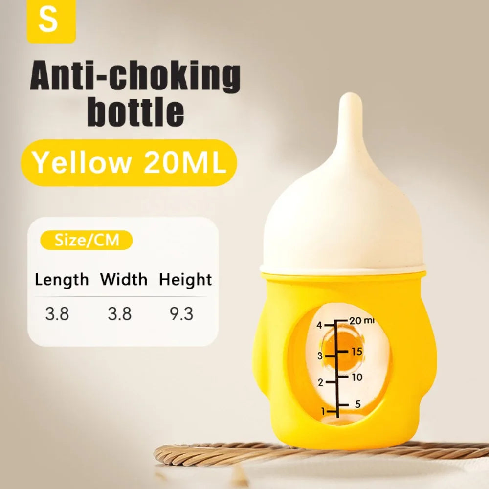 Silicone Pet Feeding Bottle – Anti-Slip Puppy & Kitten Bottle with Anti-Choke Valve